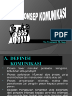 KONSEP KOMUNIKASI