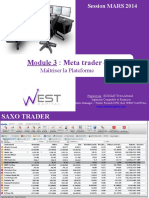 MODULE 3 (La Plateforme Metatrader 4)