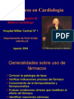 FÁRMACOS EN CARDIOLOGÍA