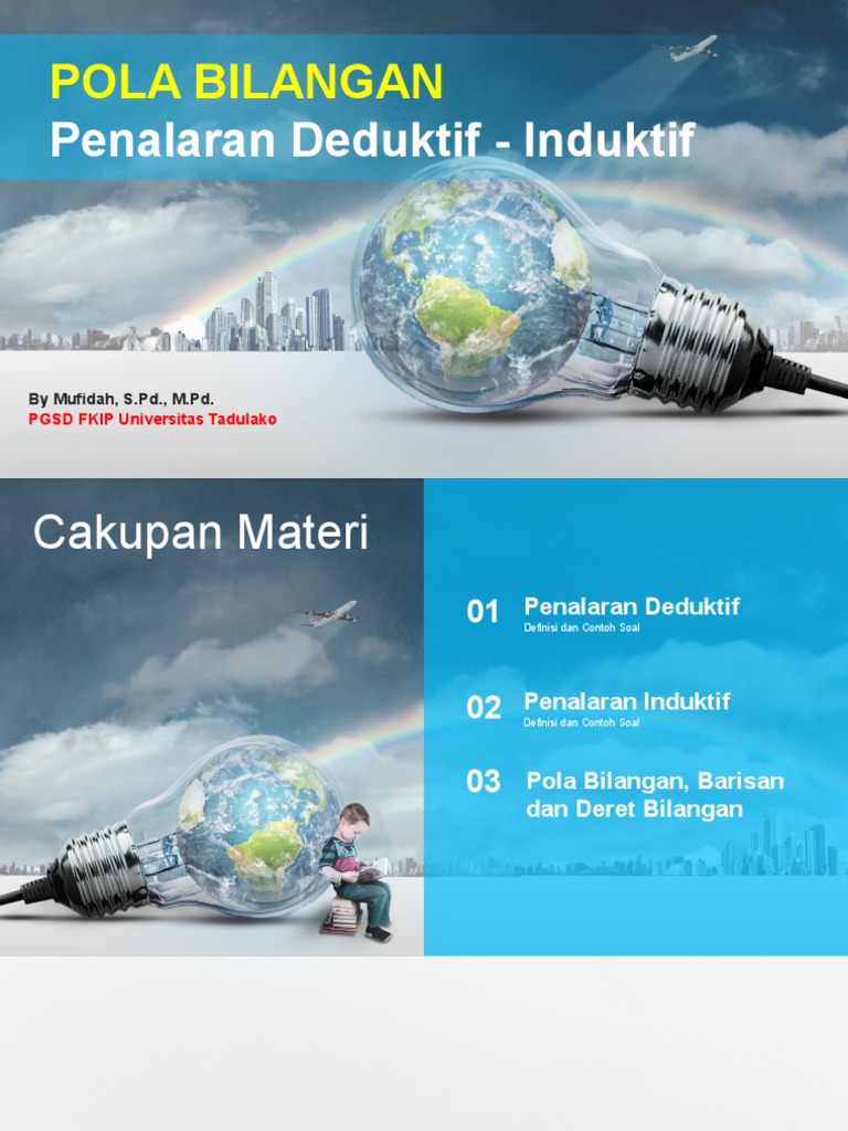 Contoh Penalaran Induktif dan Deduktif | PDF | Metode & Bahan Ajar