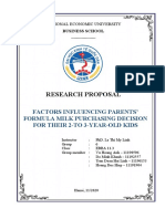 Research On Using Formula Milk