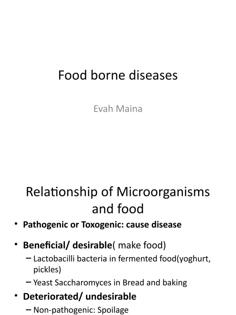 Understanding Foodborne Diseases and Prevention | PDF | Foodborne ...