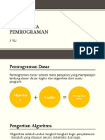 Pemrograman Dasar 2