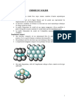 Chimie - Chimie Solide