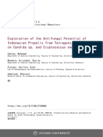 Exploration of The Antifungal Potential of INDONESIA