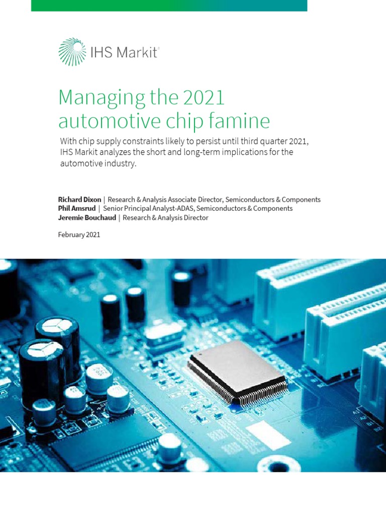 Semiconductor Chip Shortage | PDF | Semiconductor Device Fabrication ...