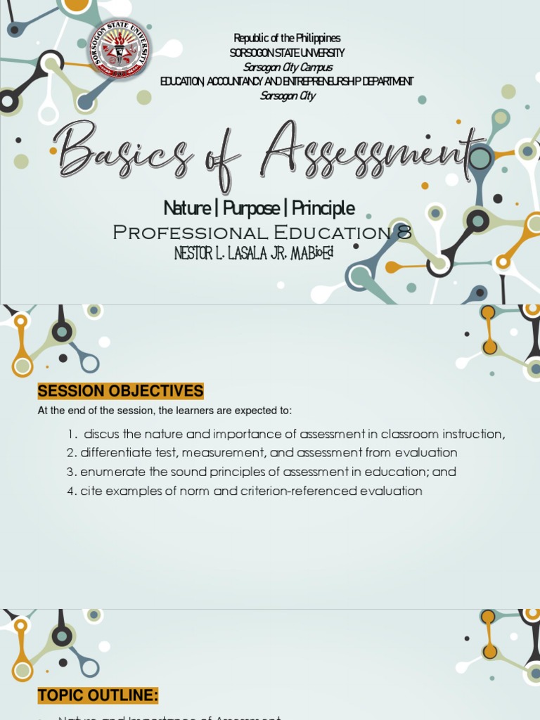 Key Principles of Classroom Assessment | PDF | Educational Assessment ...