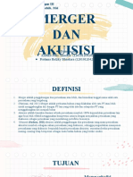 Merger dan Akuisisi Analisis