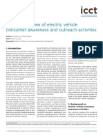 Literature Review of Electric Vehicle Consumer Awareness and Outreach Activities