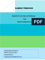 Silabus Inspeksi Kelistrikan Dan Instrumentasi