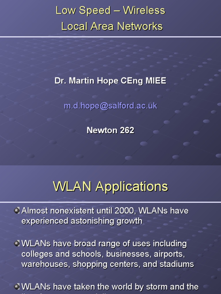 Understanding Wireless LANs and Access Points | PDF | Wireless Lan ...