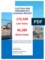 523975266 Final Election 2020 Grassroots Canvass Report