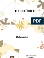 Texto Retórico