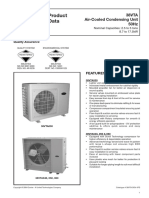 Carrier Air Cond Condensing Model 38vta PD