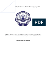 4 Years Nautical Syllabus-BSMRMU