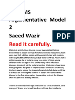 CSS PMS Argumentative Model 2