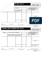 Challan Form No.32-A: - Accountant