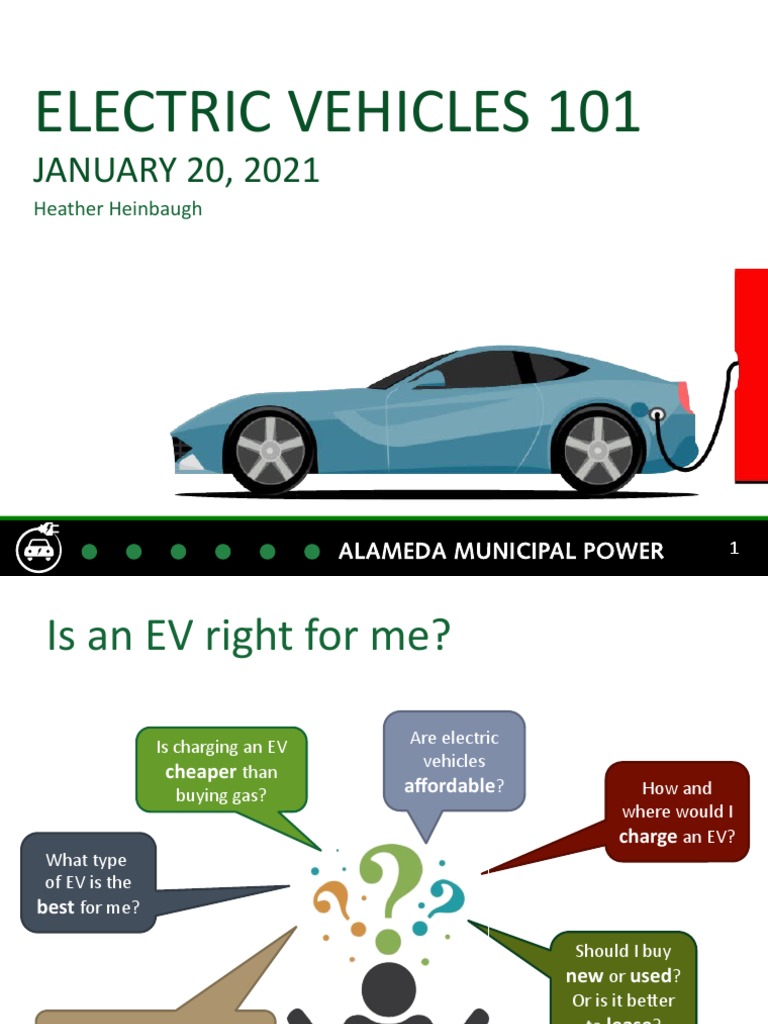 Electric Vehicles 2021 site Version PDF Plug In Hybrid