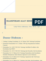 Klasifikasi Alat Kesehatan