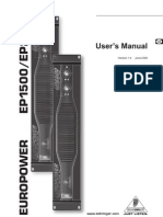 Behringer Pmh3000 Service Manual