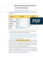 Instrucciones Office 2021