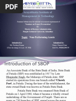 Download PPT on Nonperforming Assets by Parneet Walia SN52603402 doc pdf