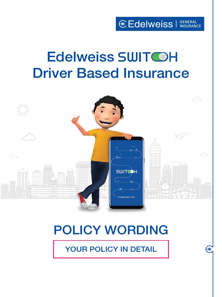 Switch Policy Wording PDF Insurance Vehicle Insurance