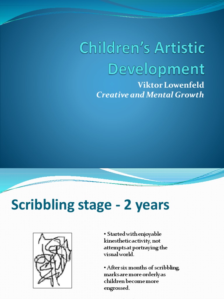 Lowenfeld's Stages of Artistic Growth | PDF | Realism (Arts) | Drawing