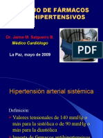 MANEJO DE FÁRMACOS ANTIHIPERTENSIVOS