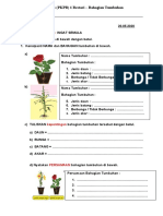 LATIHAN ULANGKAJI - BAHAGIAN TUMBUHAN