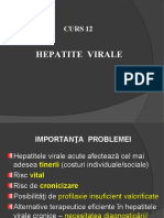CURS 12 HEPATITE VIRALE ACUTE (A,B,C,D,E)