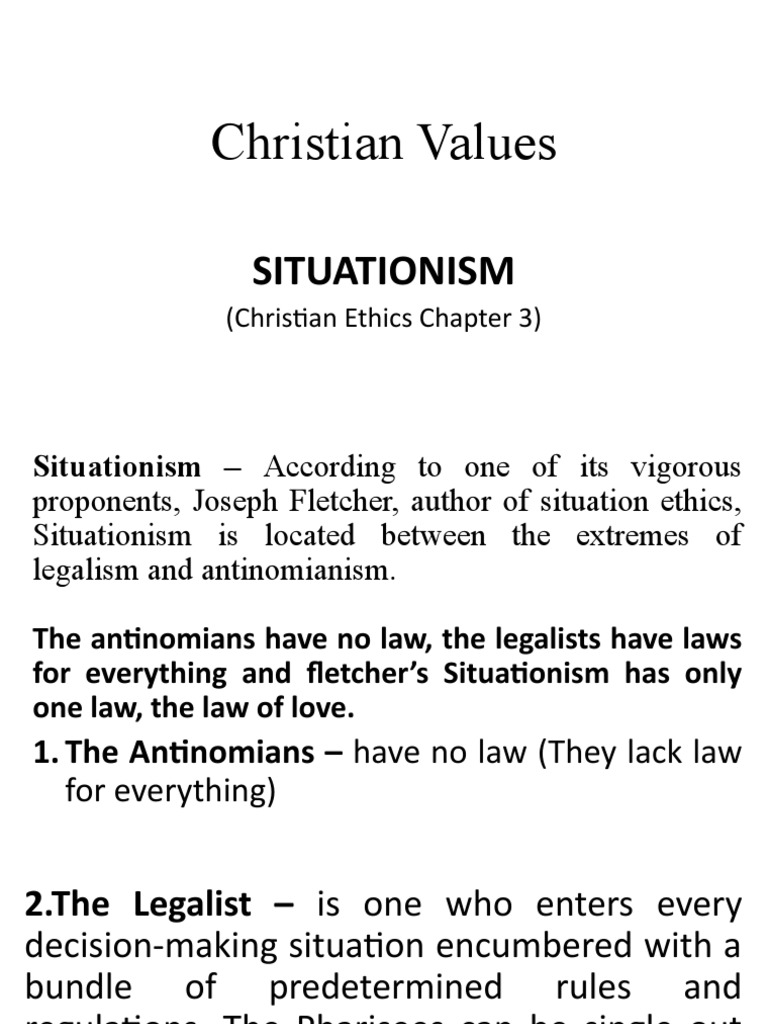 Understanding Situationism in Ethics | PDF | Love | Relativism