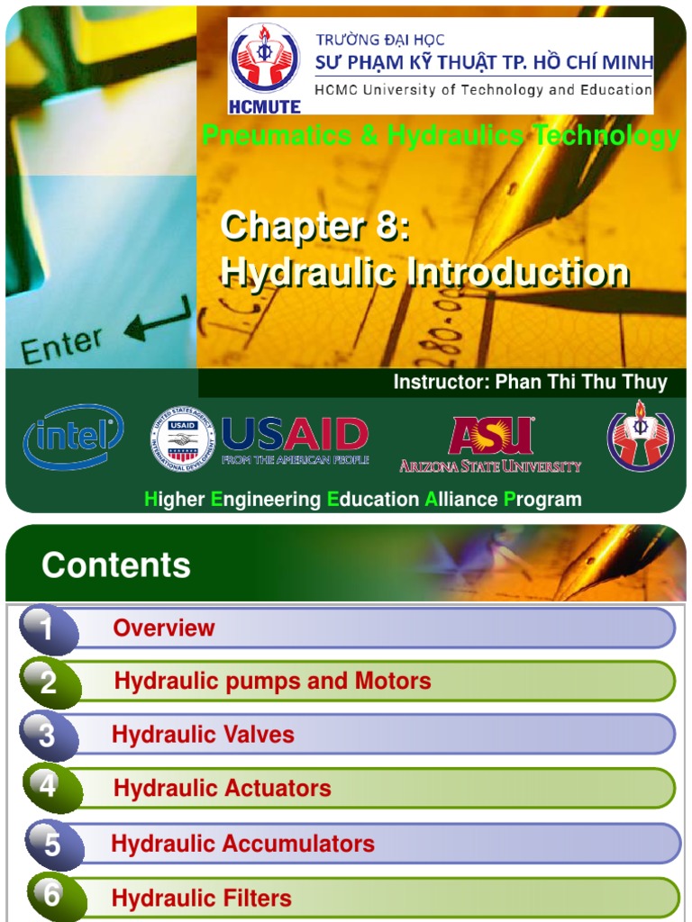 Hydraulic System Components Overview | PDF | Pump | Valve