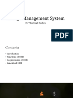 Outage Management System