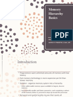 Memory Hierarchy Basics