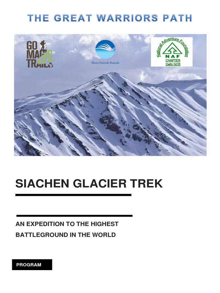 siachen glacier trek 2022 application form