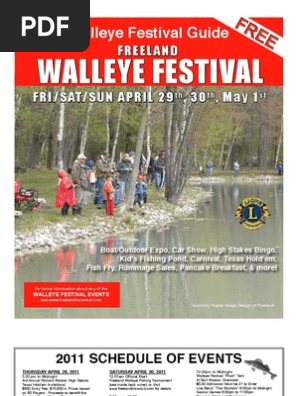 Freeland Walleye Festival 11 Leisure Nature