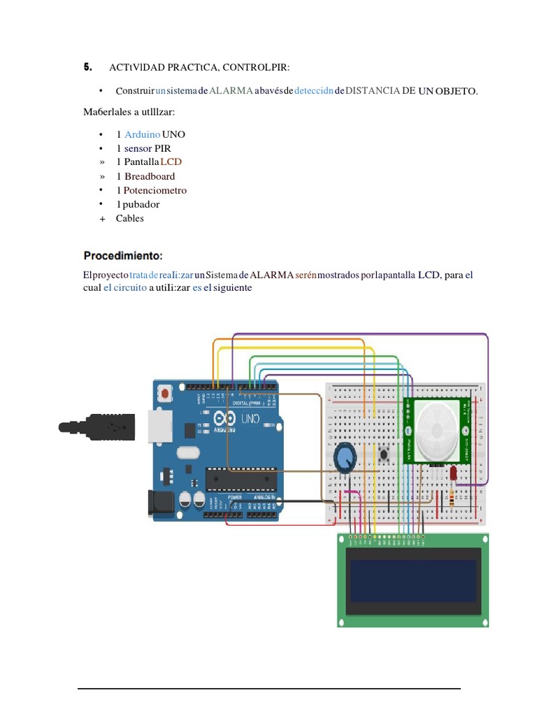 Laboratorio N 13 Arduino Carlos Canal | PDF