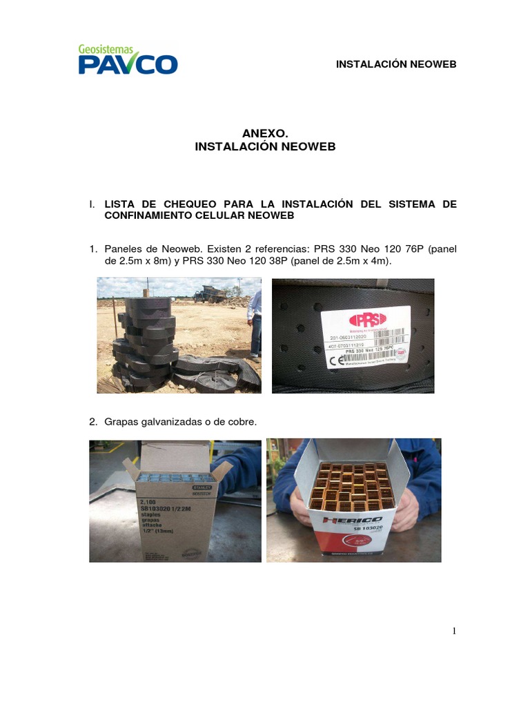 Procedimiento de Instalacion NEOWEB | PDF