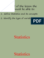 Statistics