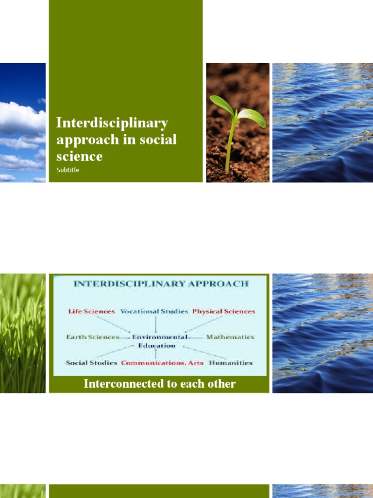Interdisciplinary Approaches in Social Science | PDF | Environmental ...