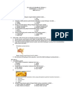 ULANGAN TEMA 1 IPA, IPS, SBDP KLS 4A