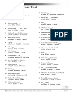 Placement Test Grammar Drills Grammar Guides Reading Comprehensio 79350