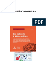 Slides - Tema Da Red - Leitura Na Infância