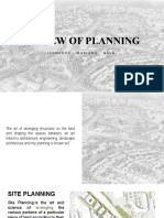 Review of Site Planning, Urban Design & Elements