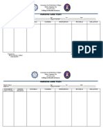 Nursing Care Plan: College of Health Sciences