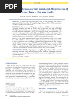 Download LASIK in high hyperopia with WaveLight Allegretto Eye-Q by Sebastian Alarcon Diaz SN52605992 doc pdf
