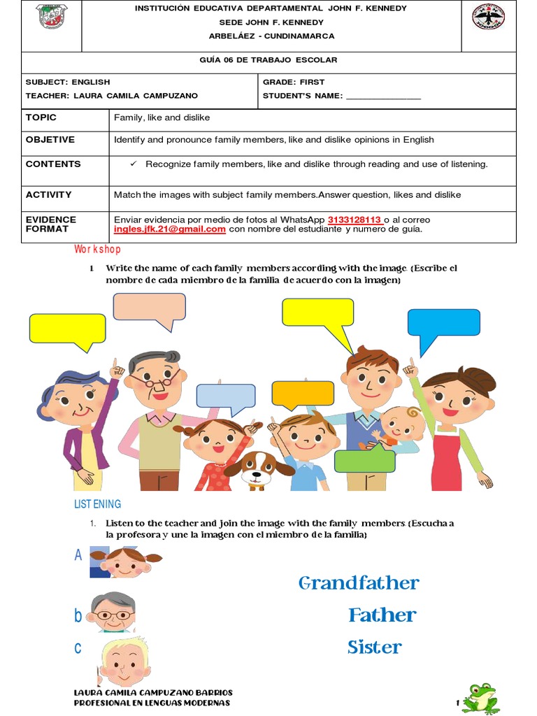 Guia 6 Inglés | PDF