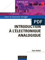 Introduction à l Électronique Analogique