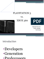 Playstation 3 vs. XBOX 360: Presented by Taha Akmal TE-PE-48